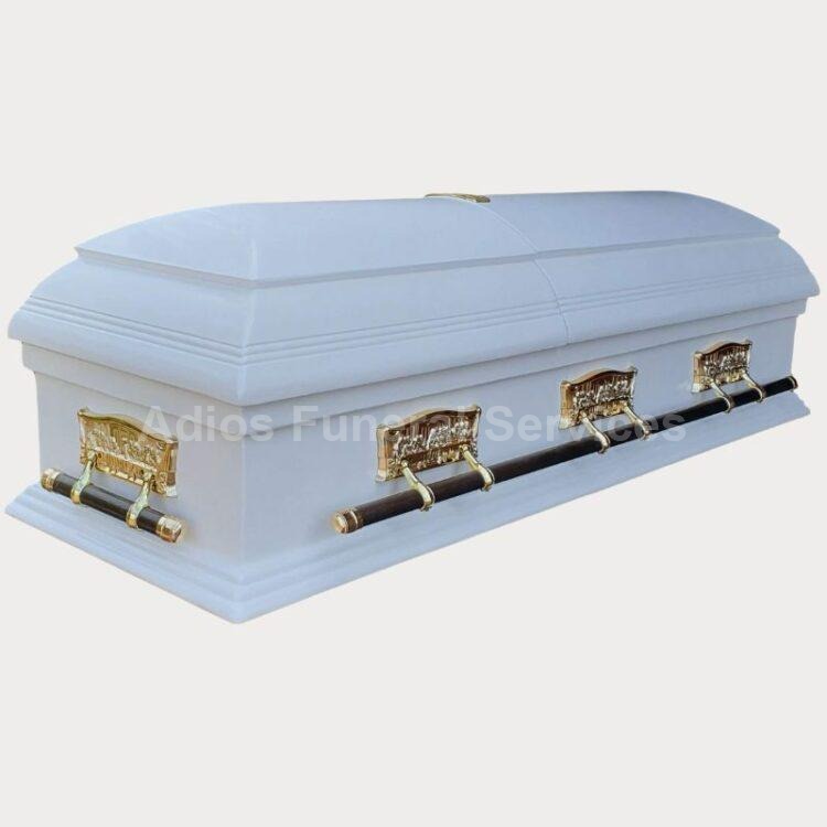 Traditional Oak Coffin